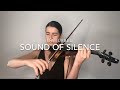 Sound of silence simon  garfunkel disturbed version  barbara krajewska violin cover