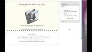 Assumptions - Nanopowder Processor Demo - science24.com/xrd screenshot 4