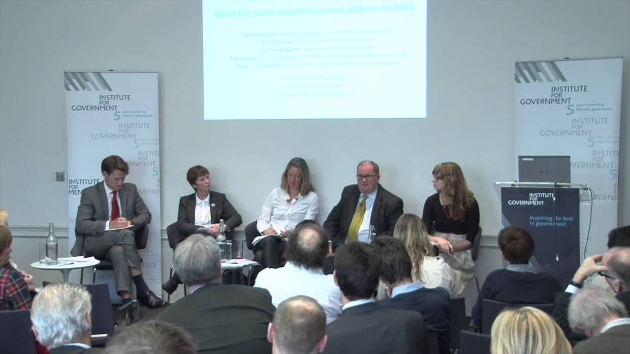 A Programme for Effective Government - What the party manifestos must address in 2015