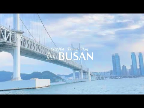 [여행 vlog.] 2404 부산여행 브이로그 w. 🐶🐶🐭🐶🐶