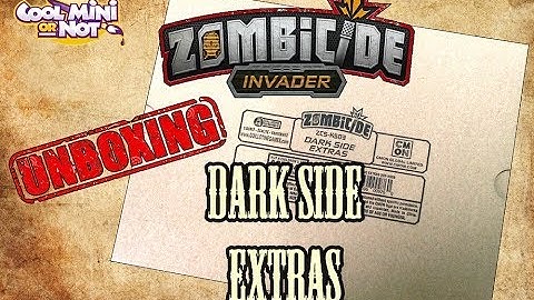 Zombicide Invader- Dark Side Extras - Unboxing