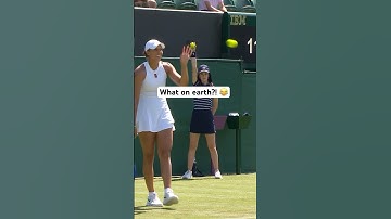 Nearly an ace! 😩 #shorts #tennis #wimbledon #tennisgrandslam #madisonkeys