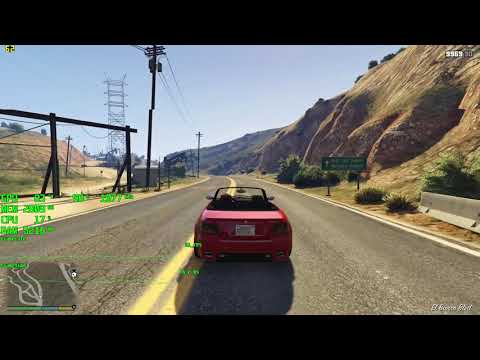 ASUS ROG Strix GL702ZC (Ryzen 7 1700 + RX 580) Grand Theft Auto V Performance Benchmark