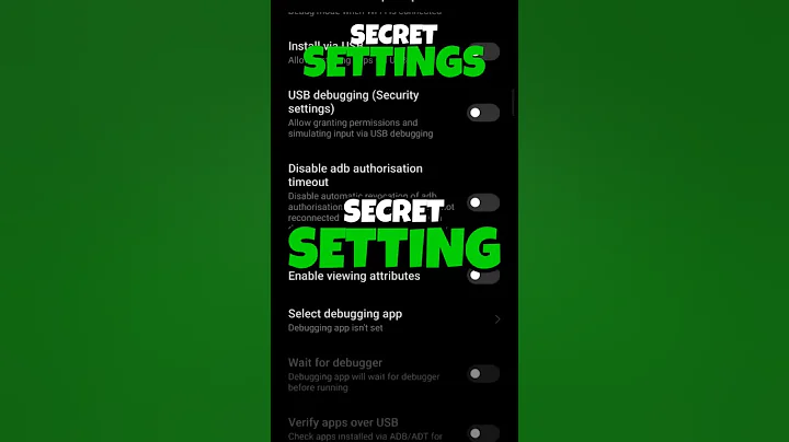 Developer Option Secret setting 100% Working 😱 | Free Fire