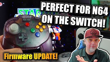 PERFECT Controller For The Nintendo Switch Expansion N64 Games! Retro-Bit Wireless Tribute 64 UPDATE