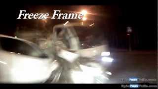 3 Car Head On Collision Crash