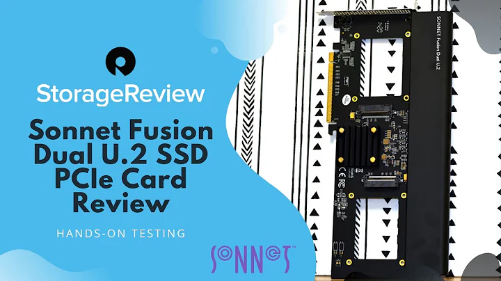 Sonnet Fusion Dual U.2 SSD PCIe Card Review