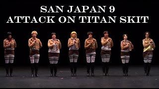San Japan 009 - Attack on Titan Dance Skit - Master Award