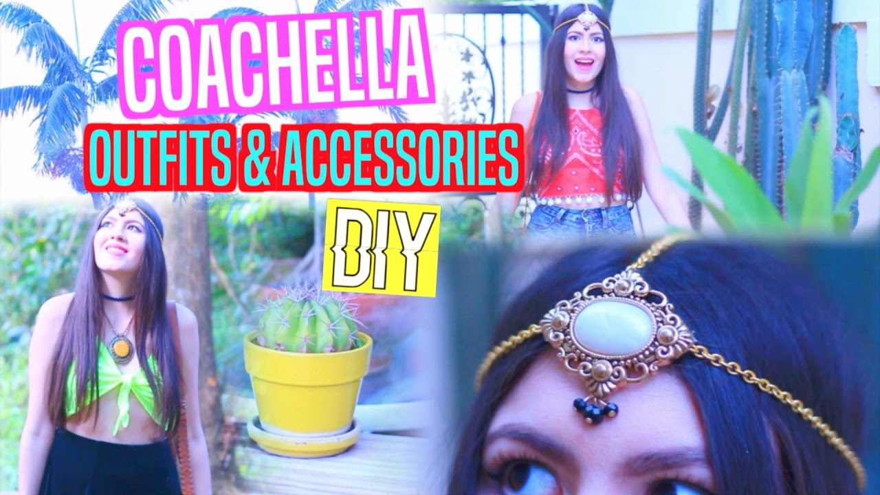 Coachella Outfits & Accessories DIY's YouTube