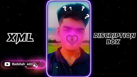 LOGO XML😵||XML FILE ALIGHT MOTION 💖#Xml File by #nbseditz#alightmotion@badshahedit0