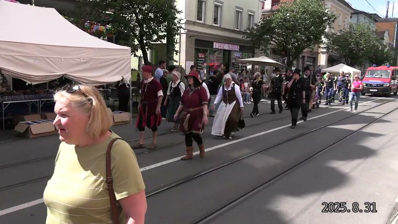 Festumzug -- ,,Marktsonntag  Augsburg-Oberhausen 
