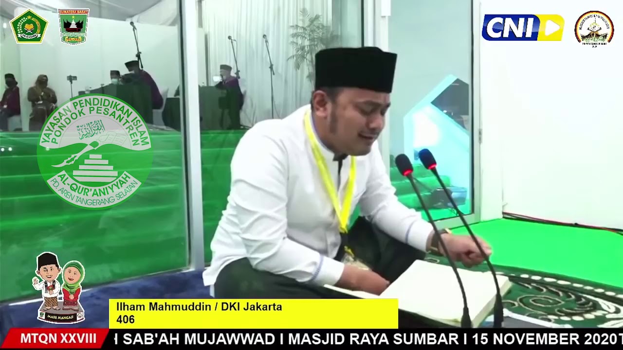 MTQ NASIONAL SUMBAR CABANG TILAWAH DEWASA | ILHAM MAHMUDIN