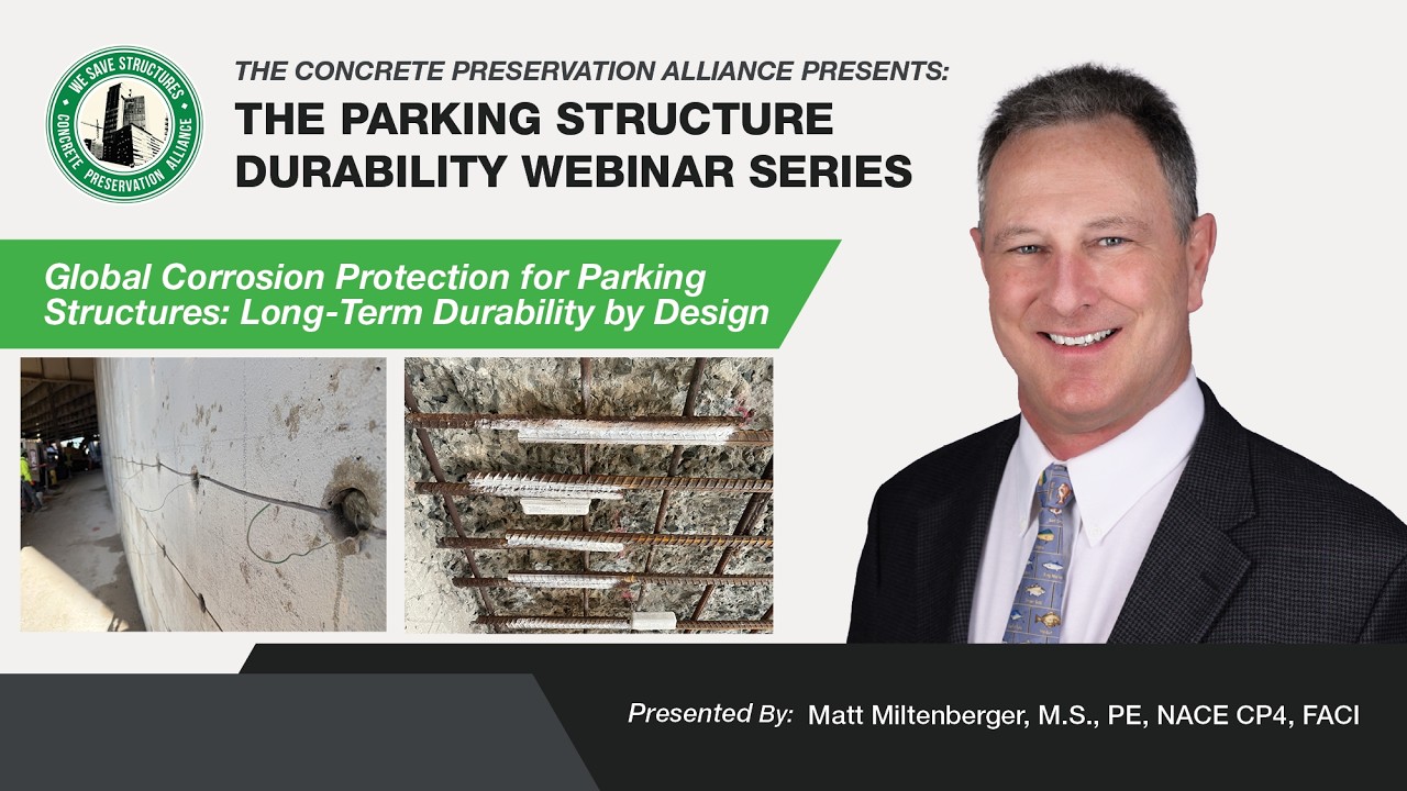 Global Corrosion Protection for Parking Structures: Long-Term Durability by Design