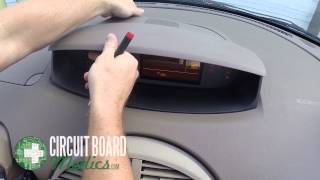 Nissan Quest Instrument Cluster Repair And Removal