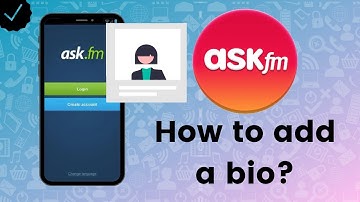 How to add a bio to ASKfm account?