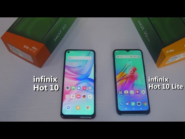 Infinix Hot 10 vs Infinix Hot 10 Lite: The Differences! - YouTube