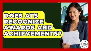 Does ATS Recognize Awards And Achievements? - Job Success Network