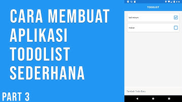 Cara Membuat Aplikasi Todolist Sederhana dengan Menggunakan React Native Part 3