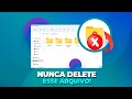O único ARQUIVO do Windows que VOCÊ JAMAIS PODE DELETAR! Isso DESTRÓI qualquer Windows em 1 MINUTO!