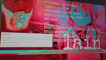 how linux users watch anime