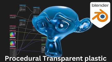 Creating Realistic Transparent Plastic in Blender – 100% Procedural Node Setup!