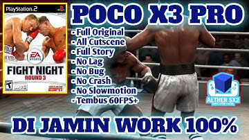 GAME RINGAN BOXING ! DOWNLOAD FIGHT NIGHT ROUND 3 DI ANDROID AETHERSX2 OFFLINE FULL CUTSCENE 60FPS+