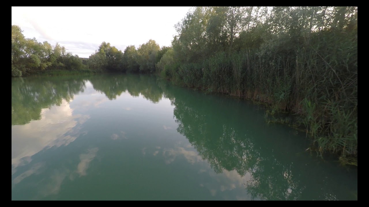 SURVOL DU LAC DE BORAN SUR OISE EN DRONE