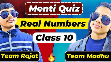 Real Numbers | Class 10 | MAHA MENTI QUIZ | PYQs, Exemplar 🔥🤯
