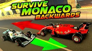 SURVIVE MONACO...BACKWARDS! - F1 2019 Extreme Damage Game Mod