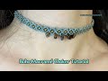 Boho Macramé Choker Tutorial | Handmade Choker with Tiger Stones