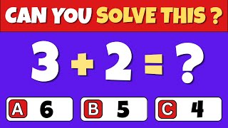 Can You Pass This Addition Quiz? ➕🧠⏰ Easy To Impossible | Math Quiz screenshot 1