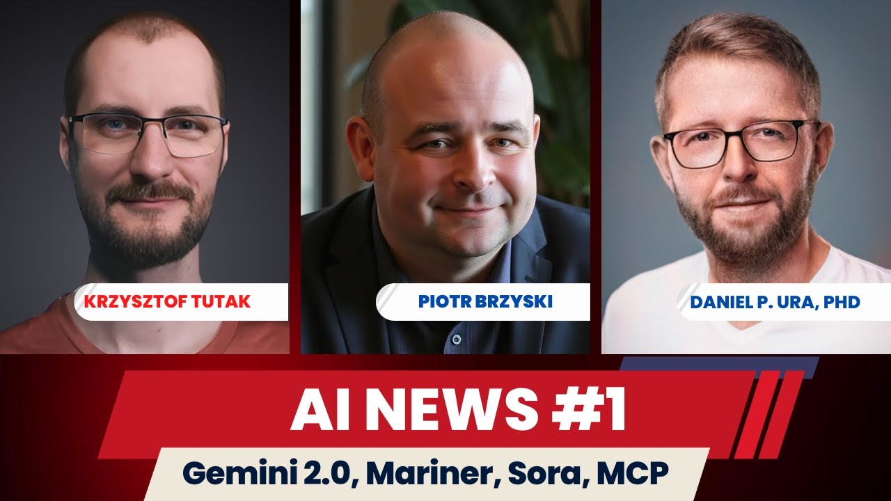 AI NEWS #1: Google miażdży OpenAI, prezentując nowości | Gemini 2.0, Veo 2, Willow, Sora, o1 pro