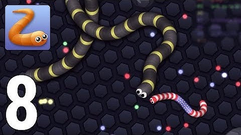 Slither.io Online Gameplay Walkthrough Part 8 [iOS/Android/PC Games]