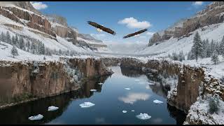 Bald Eagles Soar in Hope and Survival❄️🦅