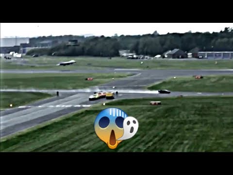 سباق بين لمبرجيني و طائرة حربية لن تصدق