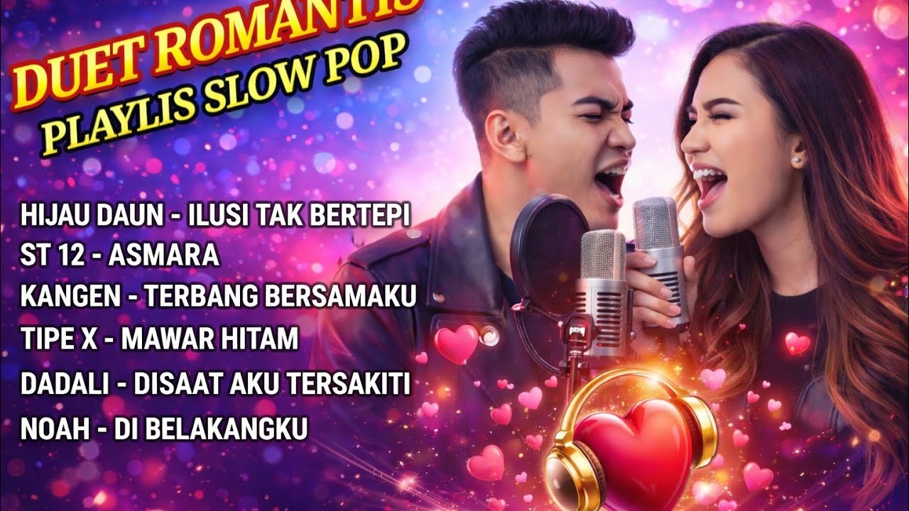 Playlist Duet Romantis Indonesia | Lagu Slow Pop Penuh Kenangan