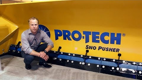 Trip Edge Overview - Steel Edge Snow Pusher - Pro-Tech Sno Pusher