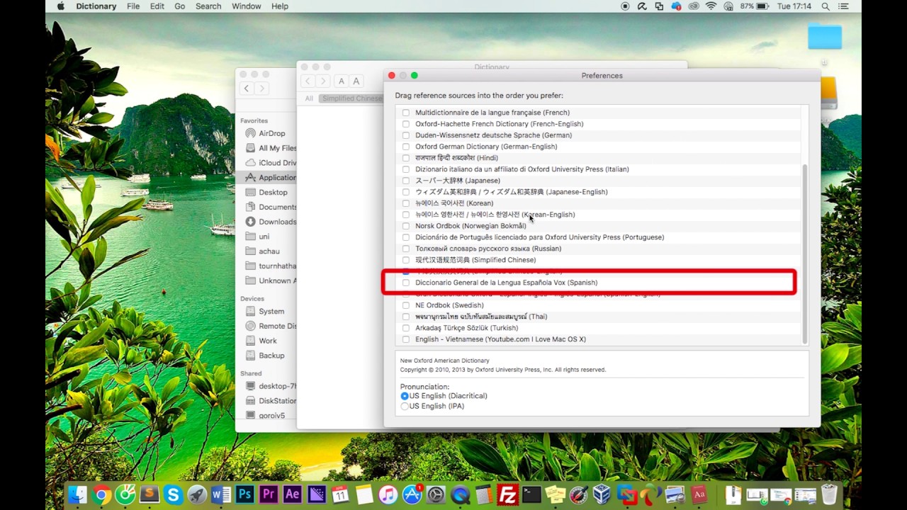 How To Add Spanish Dictionary On Macbook Mac OS X YouTube