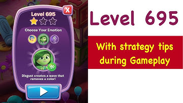 Inside Out Thought Bubbles - Level 695 - Tips and Strategy Gameplay Walkthrough No Boosters