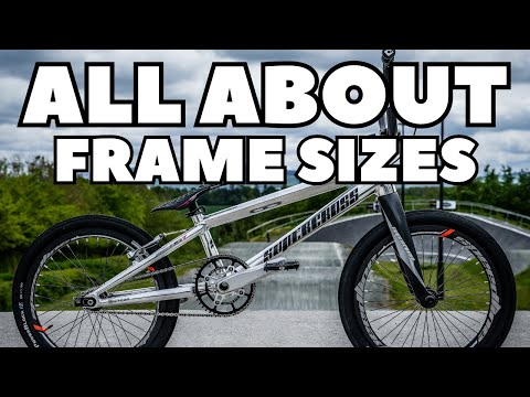 видео: All about BMX Bike Frame Sizes | Which do YOU need??