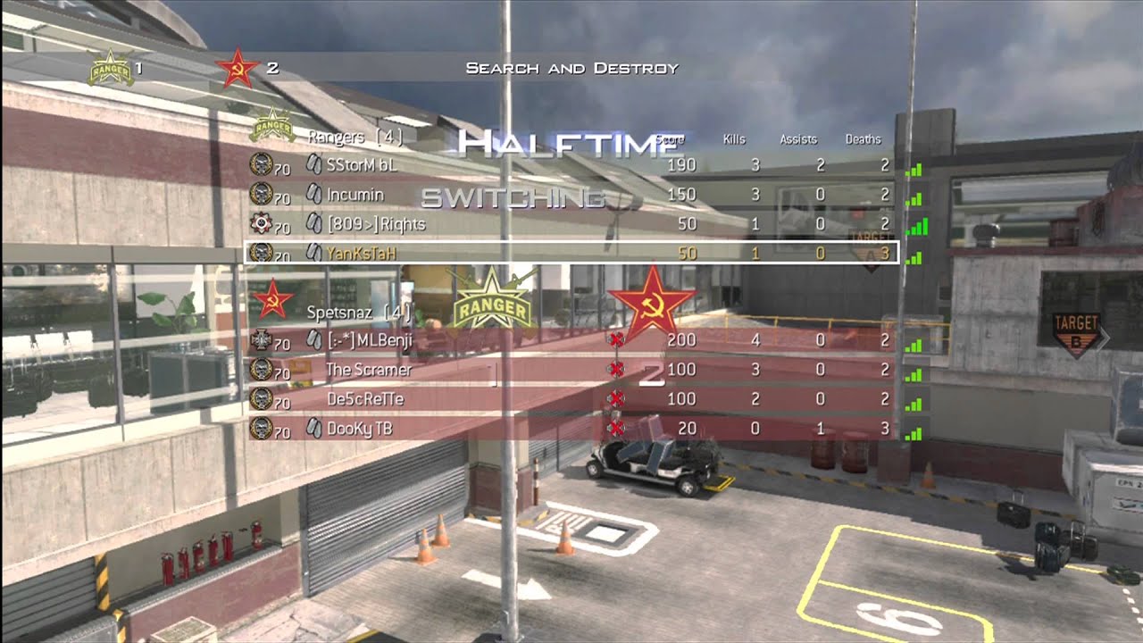 YanKsTaH - 4v4 Mw2 MLG SnD - Terminal (Listen in)