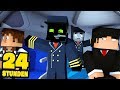 24 STUNDEN als FLUGBEGLEITER ARBEITEN?! - Minecraft [Deutsch/HD]