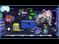 BLK Zero/Rock/Zero/Omega/X MK ver. VS X4 Sigma BOSS RAID BATTLE Gameplay Preview Rockman X DiVE