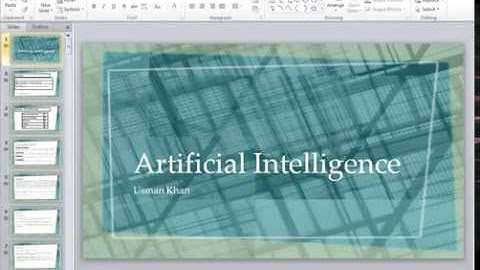 Artificial Intelligence Course Topics | by Usman Khan