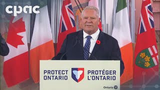 Ontario Premier Doug Ford announces $2.2M for arts venue on Toronto’s waterfront – November 10, 2025