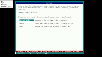 Solaris 11 - Text only installation