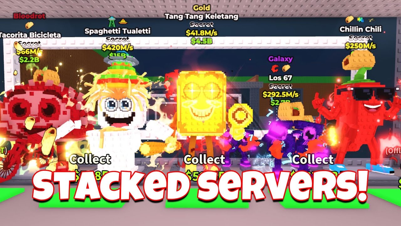 Как найти переполненные серверы в Steal A Brainrot! 🔥 (сумасшедшая штука)