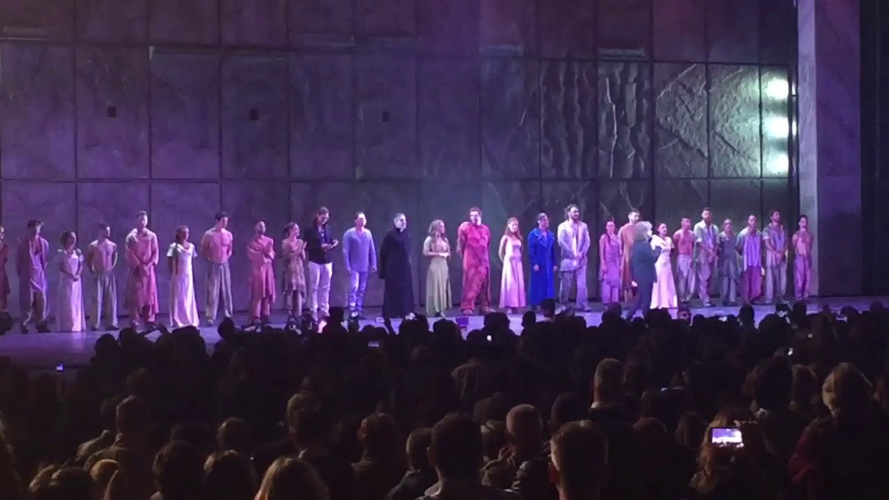NOTRE DAME DE PARIS - Saluti finali ARENA DI VERONA 8 Settembre 2017 CAST ORIGINALE