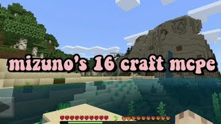 mizunos 16 craft mcpe | cute & aesthetic texture pack | meow crafter