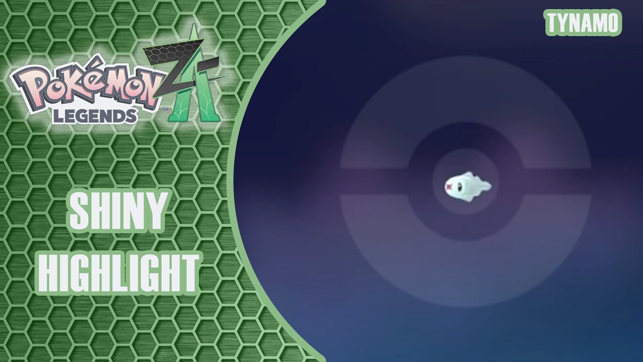 Shiny Tynamo REACTION! - Pokemon Legends Z-A